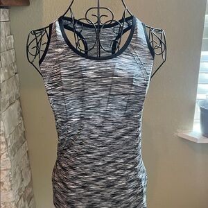 Stylish Black and White Tank Top